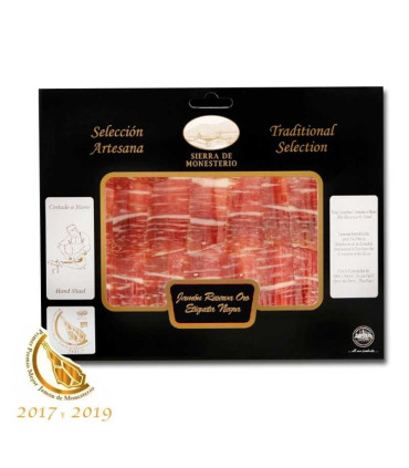 Jambon Bellota 100% ibérique Couteau tranché