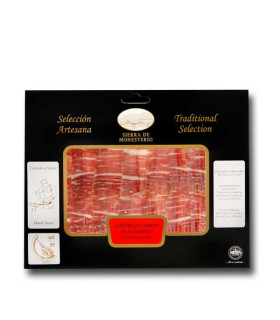 50% pliculețe de Jamón de Bellota ibérico feliate