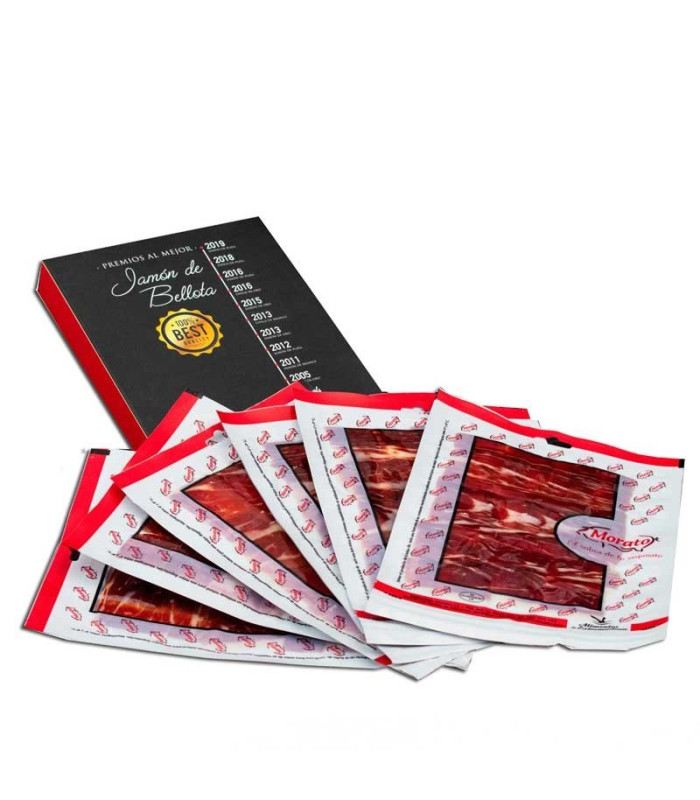 100% Iberian Bellota Ham Sliced with knife