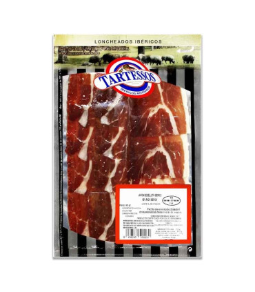 Jamón de Bellota 50% Ibérico Loncheado a mano, Jabugo. Tartessos