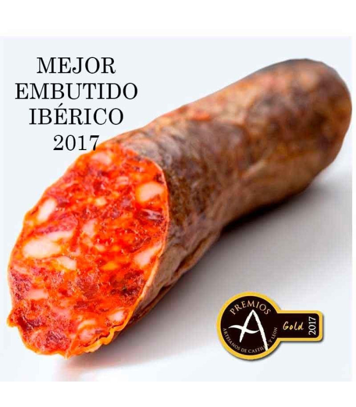 Chorizo ibérico Faustino Prieto alimentado com bolota