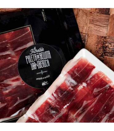 Spalla di Bellota iberica 100% tagliata con il coltello (Salamanca)