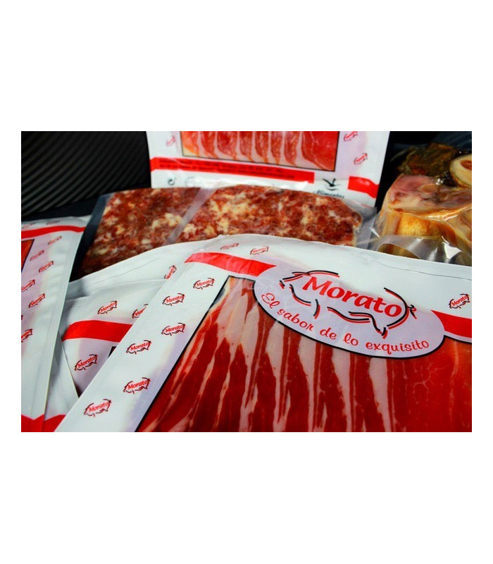 Étui tranché Jambon nourri au gland 50% ibérique, Morato
