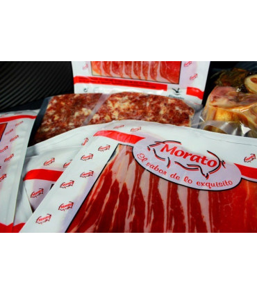 Caixa fatiada Presunto de bolota 50% ibérico, Morato