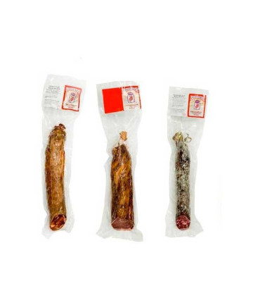 Batch of 50% Iberian Bellota sausages. Salamanca