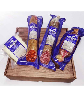 Lot de saucisses de bellota Ibérico San Ingelmo. Salamanque - Offrez des cadeaux ibériques - - 1