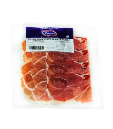 Prosciutto Gran Reserva affettato in bustine sottovuoto