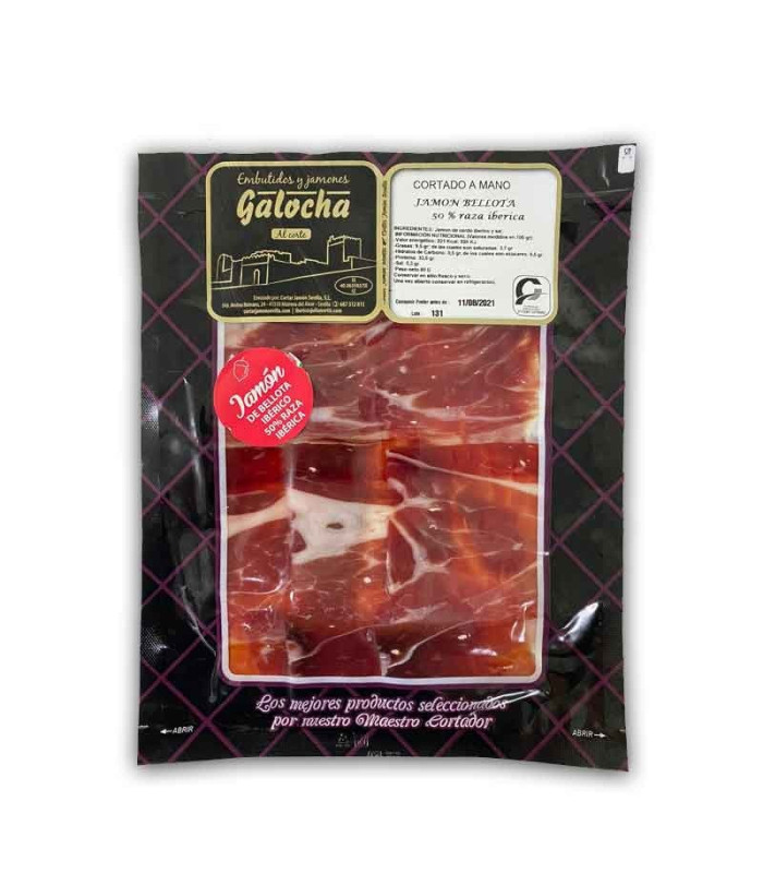 Bustine di prosciutto alimentate con ghiande