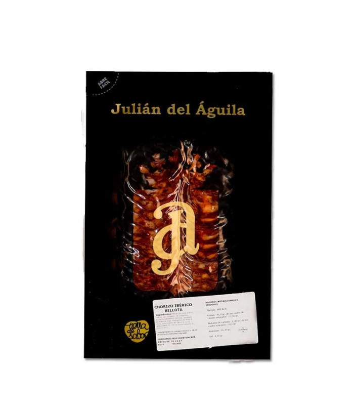 chorizo bellota loncheado