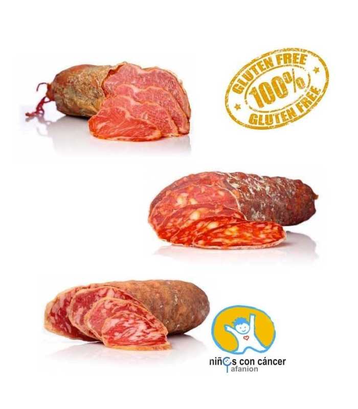 Saucisses ibériques du lot de la Sierra de Monfragüe, Estrémadure