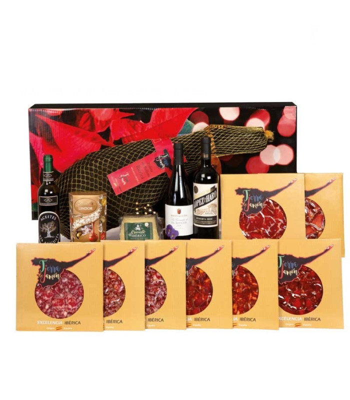 Weihnachtskorb Iberische Bellota-Schulter