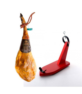 PACKUNG Cebo Schinkenfeld 50% Iberisch + SCHINKENHALTER