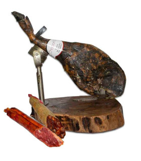 Lot paleta bellota 100% ibérica pata negra + bellota loin + chorizo - Iberian lots - - 1