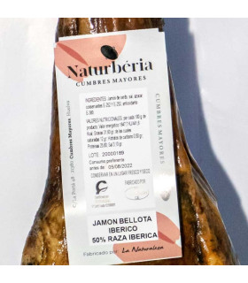 Jamón de Bellota 50% Ibérico cumbres mayores 2