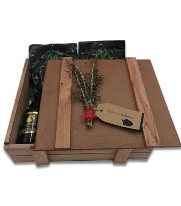 regalo caja jamón