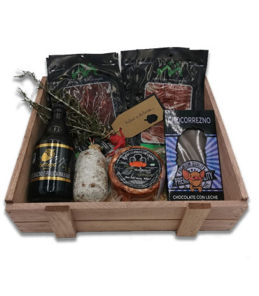 regalo caja jamón