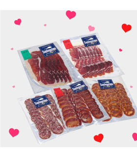 Linguiça de presente especial e presunto Dia dos Namorados