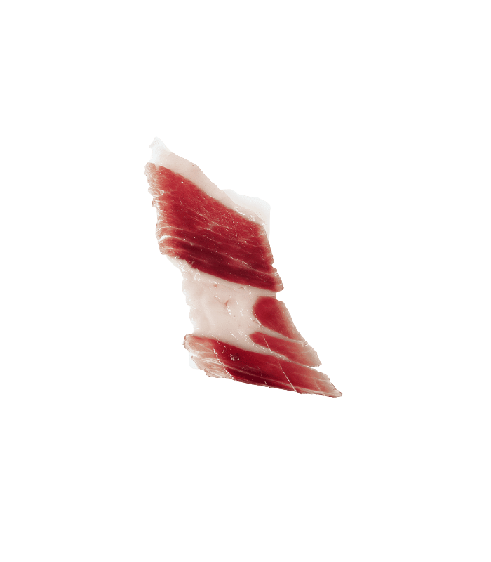 Jambon ibérique tranché nourri au gland