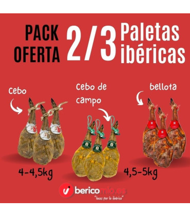 Ofertă pachet de 2 sau 3 umeri iberici.