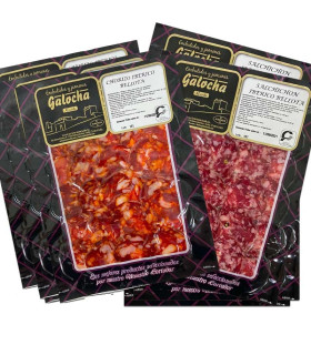 Lotto di fette di Bellota iberica