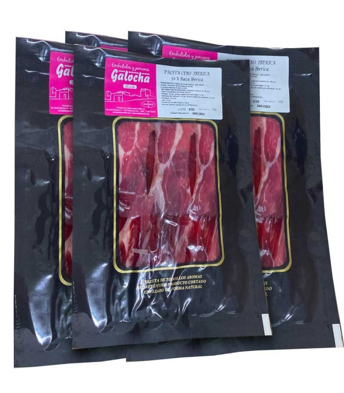 Sliced Bait Shoulder 50% Iberian Machine