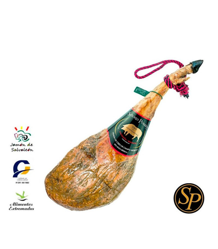 Jamón Cebo de Campo 50% Ibérico Artesanal. Señorío Porrino