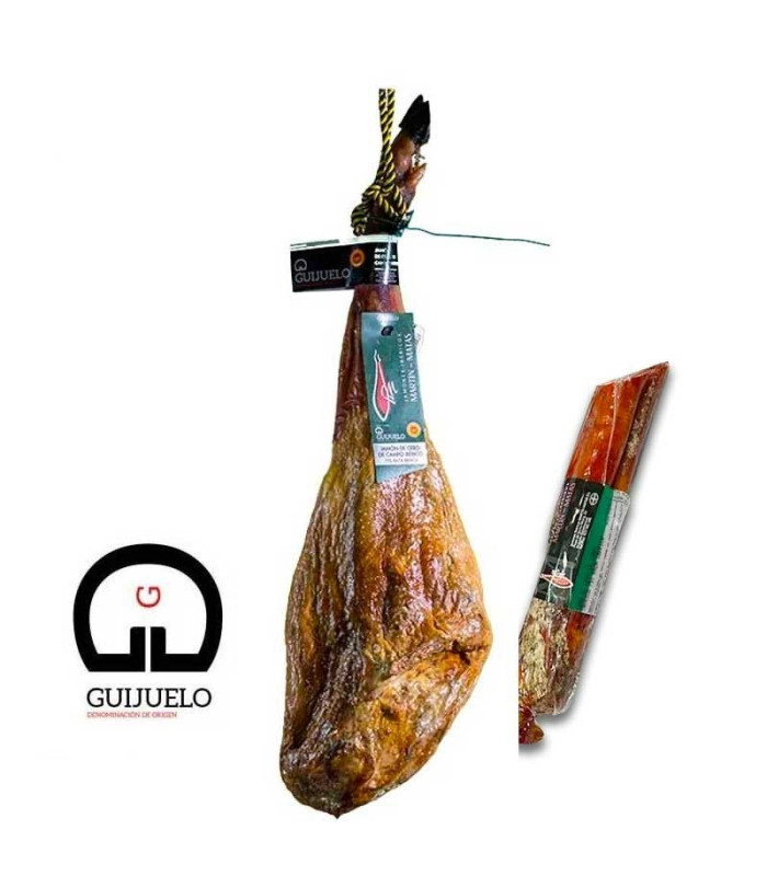 Charge Cebo de Campo Schinken 75% Iberische DOP Guijuelo und Lomo Cebo Campo