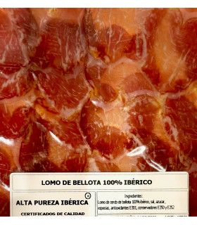 Loncheado Lomo de Bellota 100% Ibérico Alta Pureza Ibérica 2
