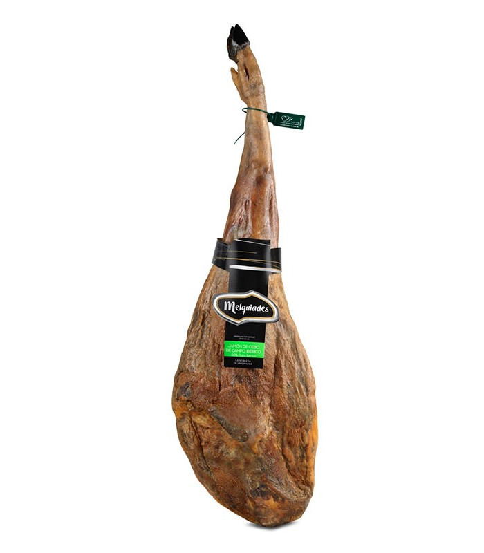 Cesta de Natal com Cebo De Campo Presunto 50% Ibérico. Melquiades