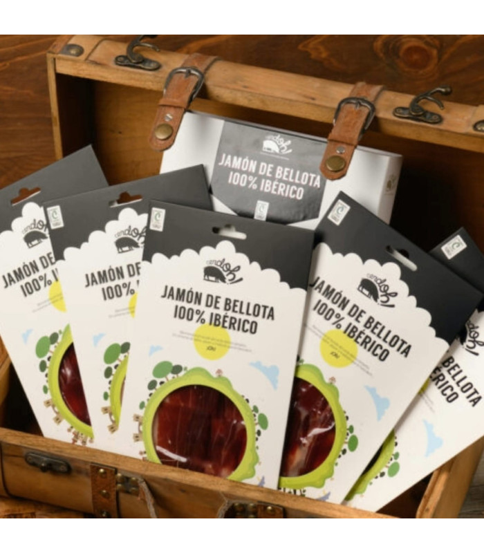 100% ibéricotranché Jamón de Bellota