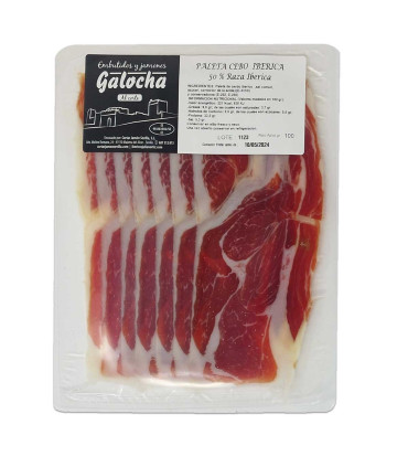 paleta de cebo ibérico