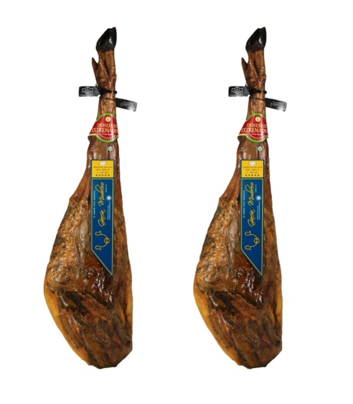 Pak 2 x Jamón de Bellota 100% fok Ibérica. DOP