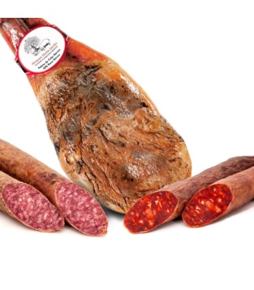 Lote de Paleta de Cebo 50% ibérico. Hermanos Martín Sánchez Guijuelo.