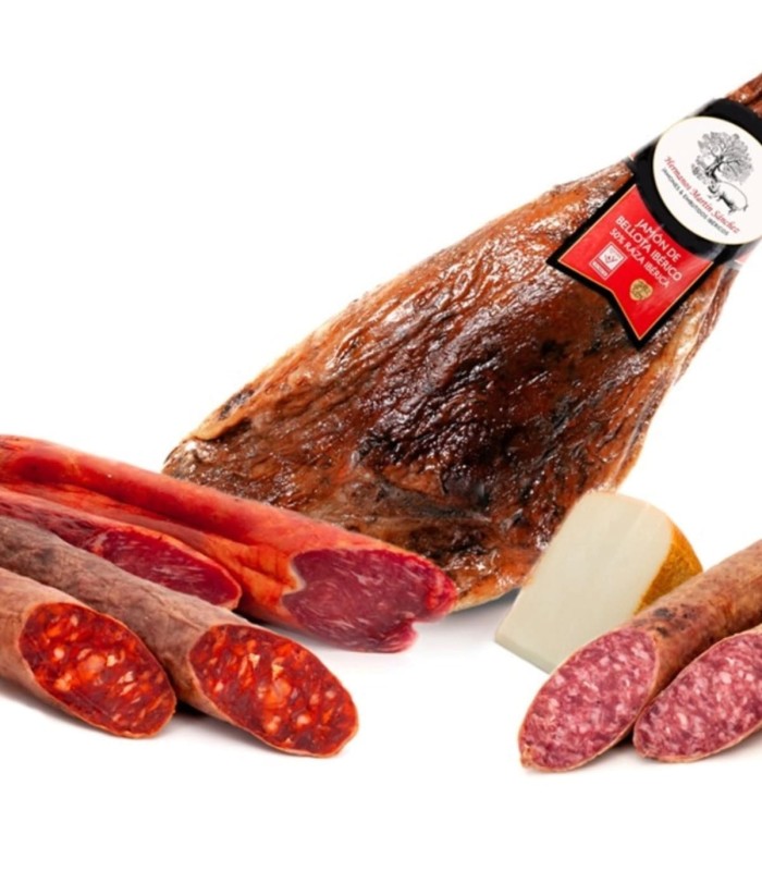 Lote Jamón de Bellota 50% ibérico. Irmãos Martín Sánchez Guijuelo.