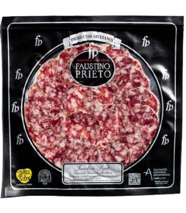 Chorizo-Scheiben und Salchichón Ibérico de bellota Faustino Prieto - Wurst Ibérico - - 2