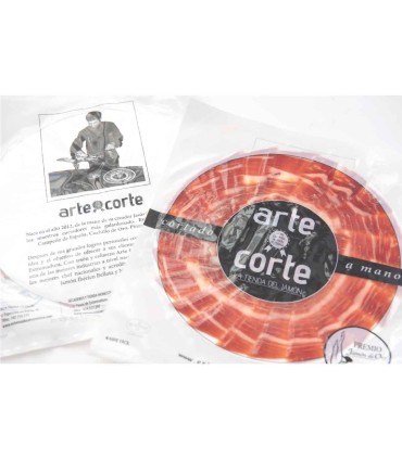 Sliced Ham cebo Campo 50% breed ibérica. Art Cut