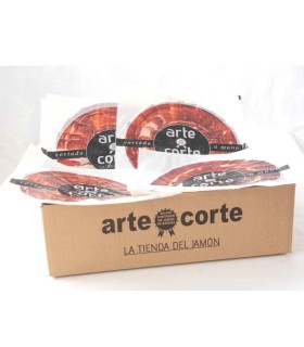 Jamón cebo 50% Ibérico Monesterio loncheado 2