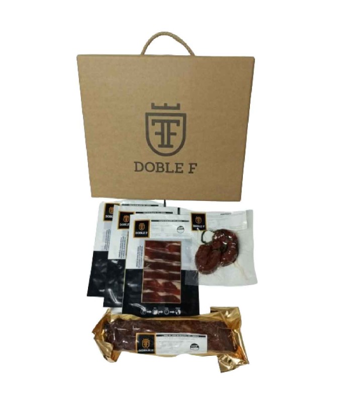 Lote paleta e Enchidos de 100% bellota Ibérico
