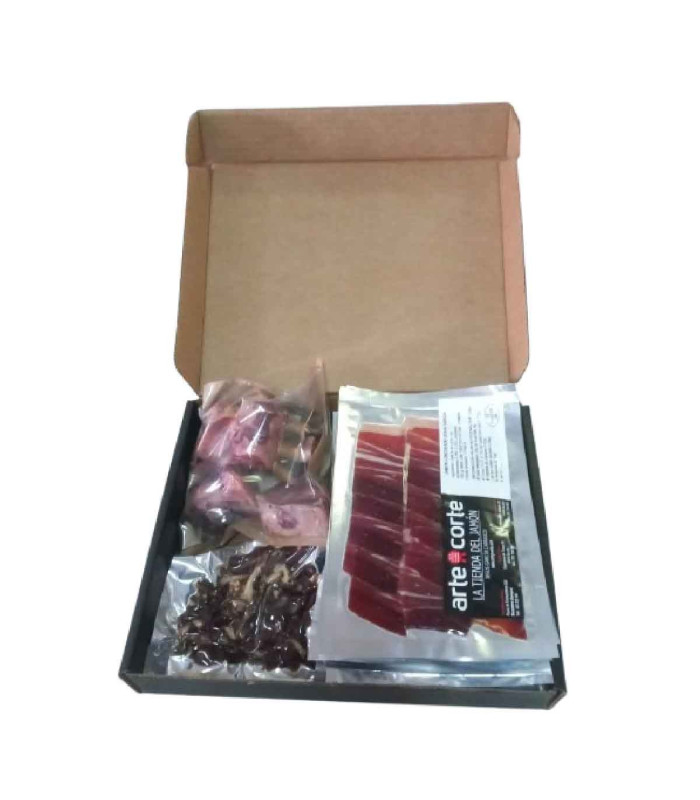 Paleta de cebo 50% Ibérica Monesterio feliat la mașină