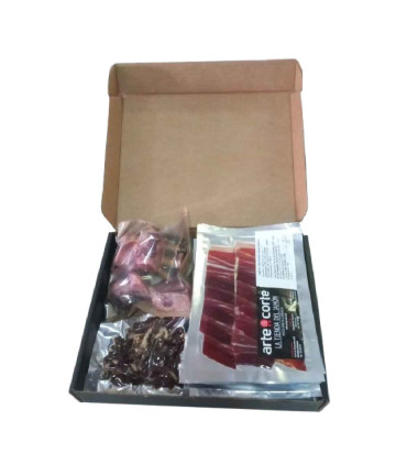 Paleta von 50% Ibérica Monesterio maschinell geschnitten