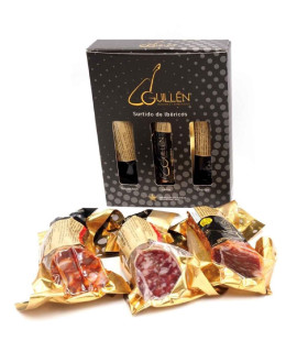 Variedade de enchidos ibéricos