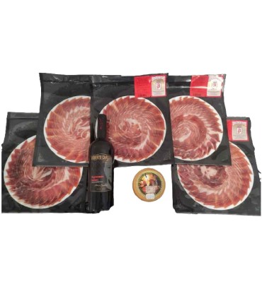 Warenkorb von Jamón de Bellota 75% Ibérica. Schneiden von Messern