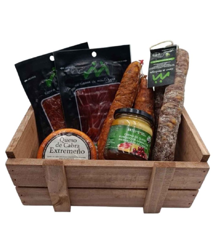 Sélection Gourmande Ibérica Panier au Fromage et Crème de Cerises