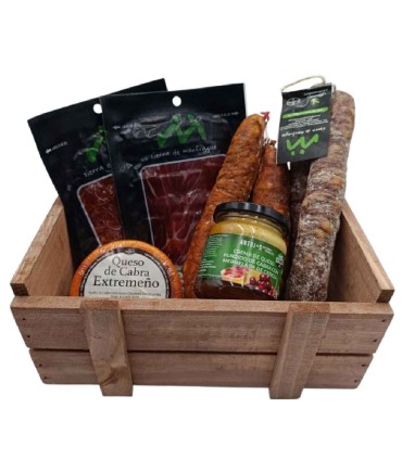 Sélection Gourmande Ibérica Panier au Fromage et Crème de Cerises