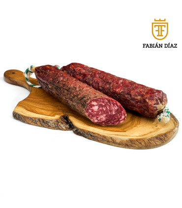 bellota salchichón ibérico cu tăietură