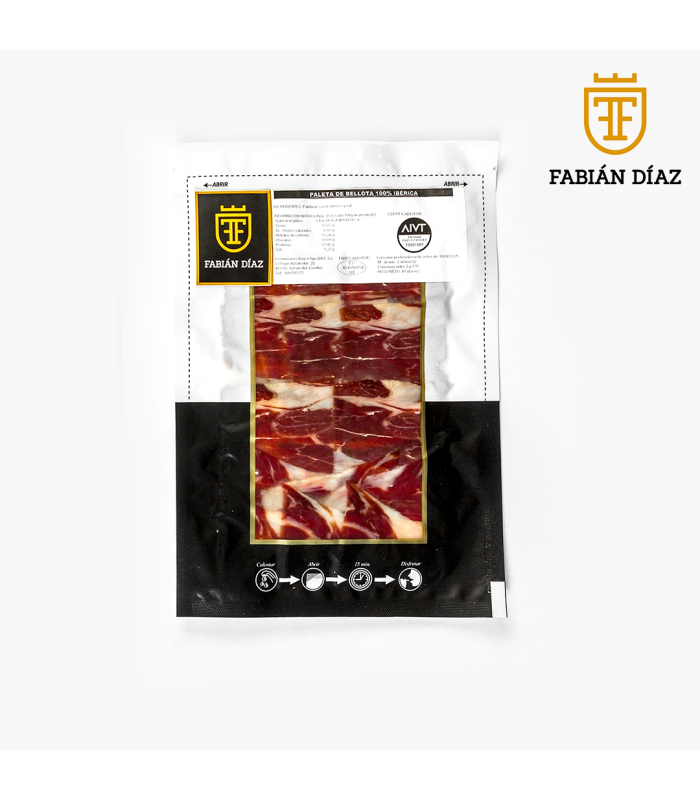 Paleta de bellota loncheada