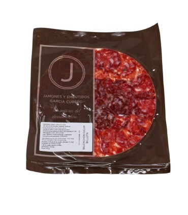 Salchichón de bellota 100% ibérico loncheado