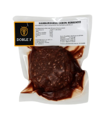 Hamburguesas Cebón 100% raza Autóctona Berrenda. Fabián Díaz