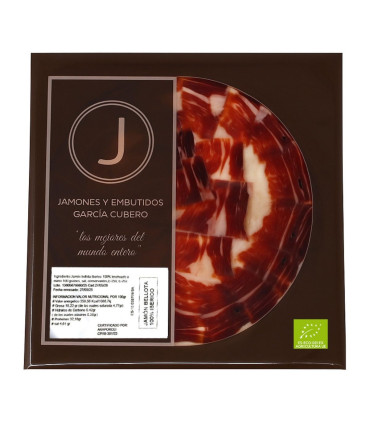 In Scheiben geschnittener 100% RI Bio bellota Schinken. García Cubero - Bio- Jamón Ibérico - - 1
