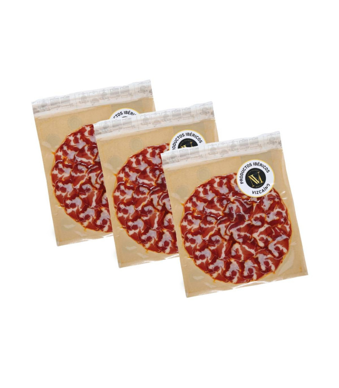 Caisse de Jambon Ibérique et Saucisses de bellota Ibéricos Vizcaíno - Paniers de Noël au Jambon - - 5